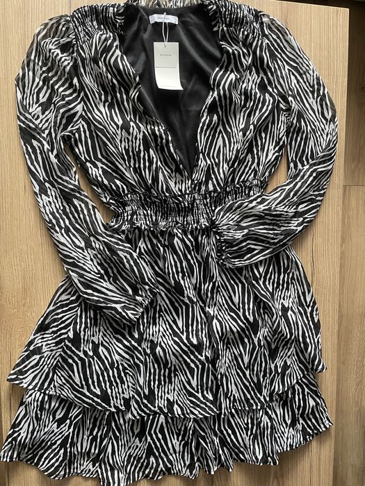 Sukienka zebra reserved M