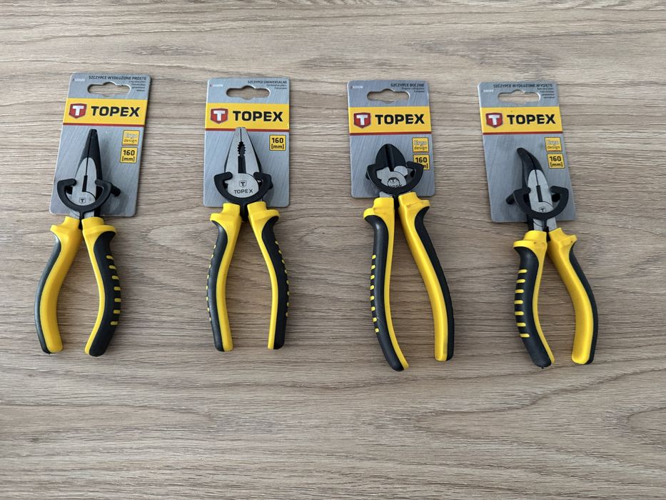 Zestaw szczypiec KOMBINERKI 160 MM TOPEX