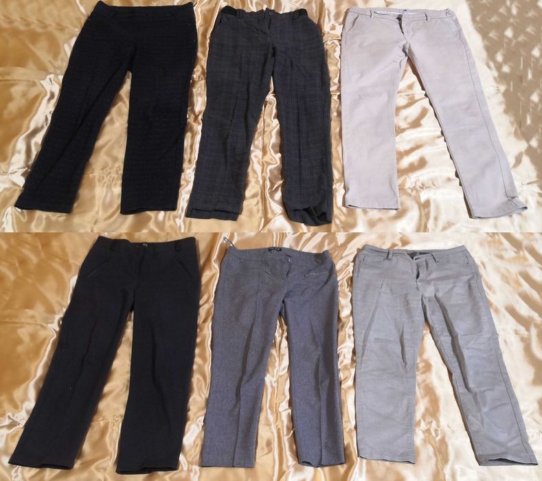 Женские штаны, брюки, шорты, юбки, колготы, 39 позиций.