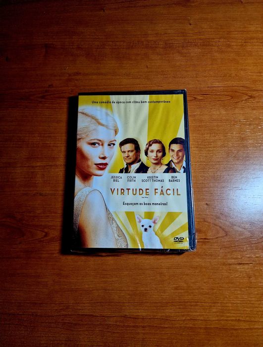 VIRTUDE FÁCIL (Colin Firth/Jessica Biel/Kristin Scott Thomas) NOVO/SEL
