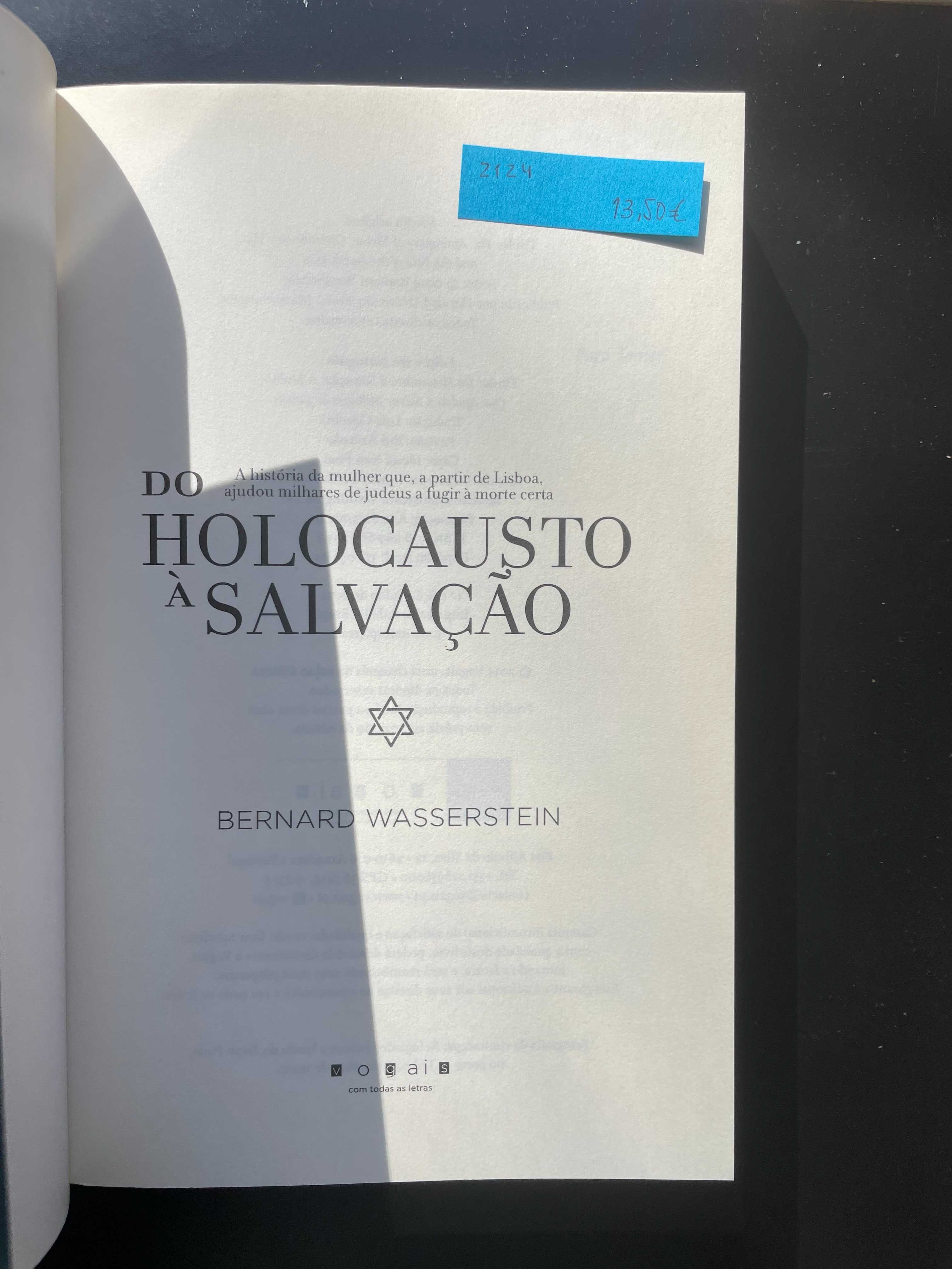 Do Holocausto à Salvação - Bernard Wasserstein