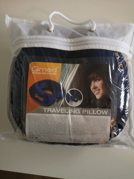 Poduszka rogal zagłówek do podróżowania