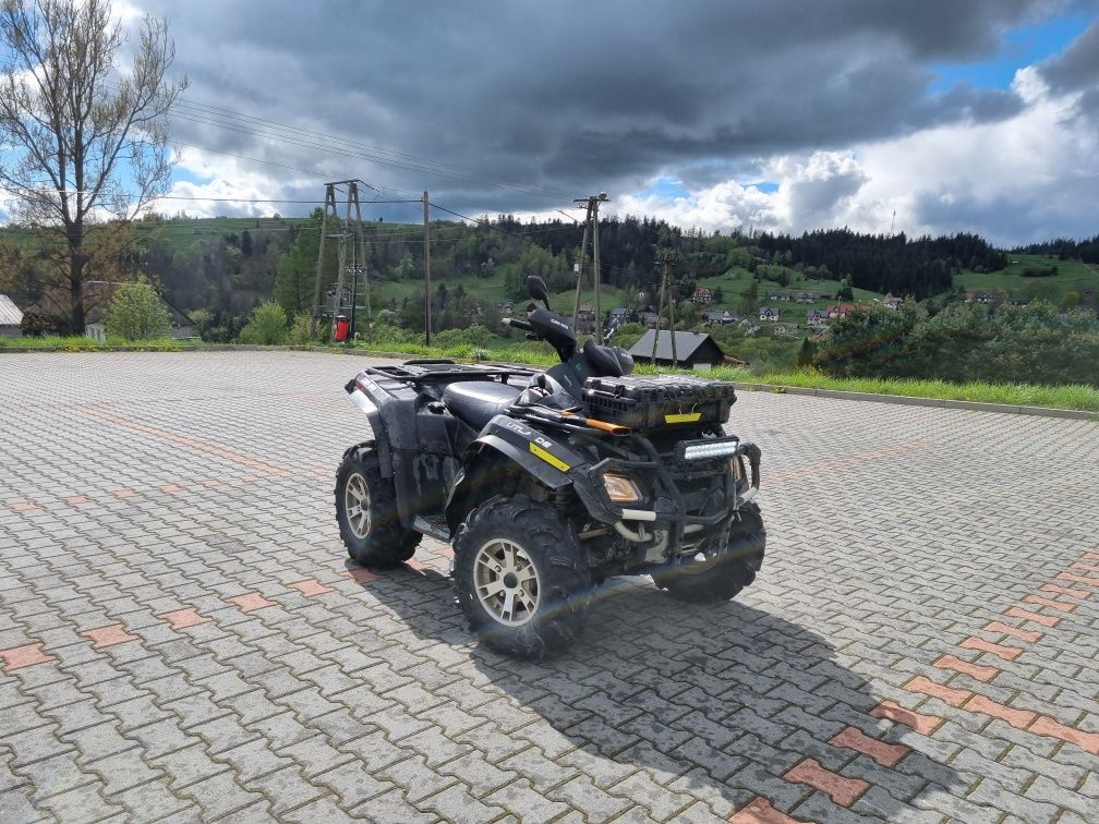 Can-am Outlander 650XT homologacja, nie cf-moto, suzuki, polaris