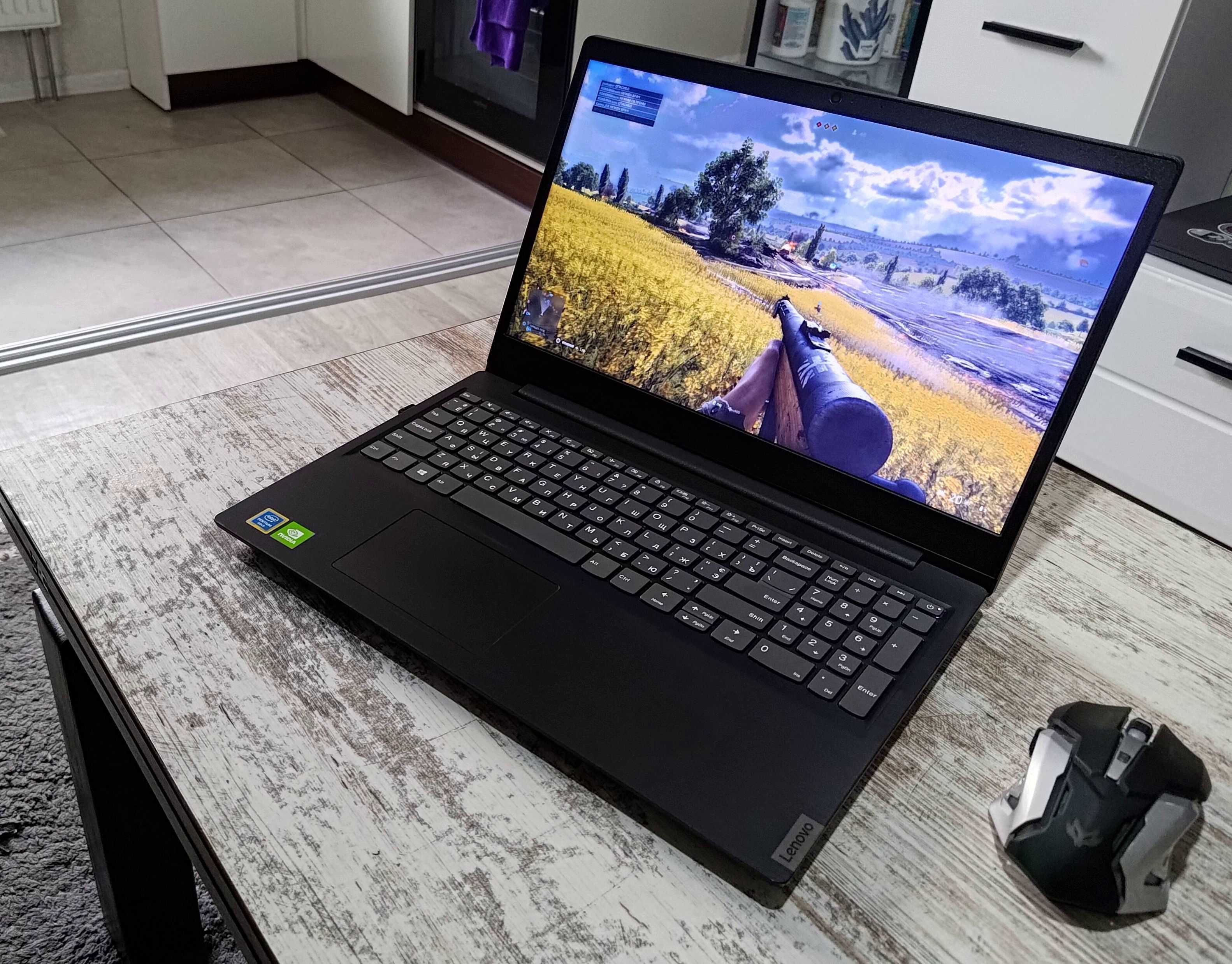 2021г.Игровой Lenovo (FullHD/4 ядра/Nvidia MX110/8GB DDR4/SSD 256G+HDD