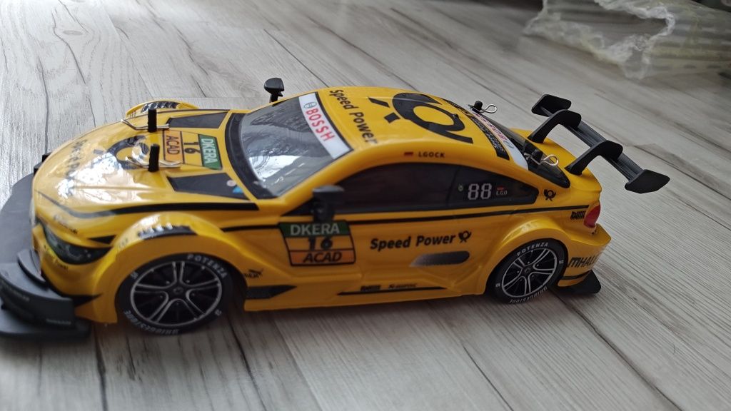 Samochód zdalnie sterowany BMW M3 GT-R do Driftu Racing RC 4wd 2024