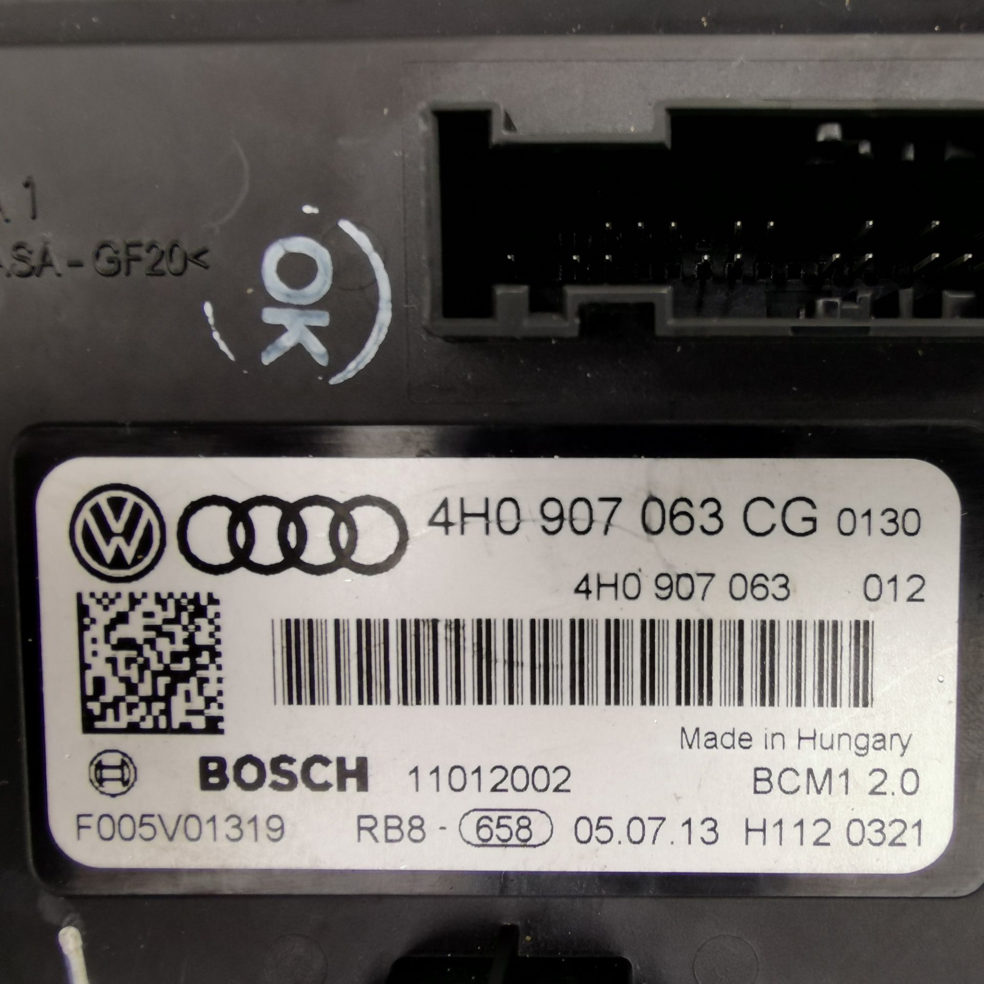 Módulo BCM Audi a6 c7