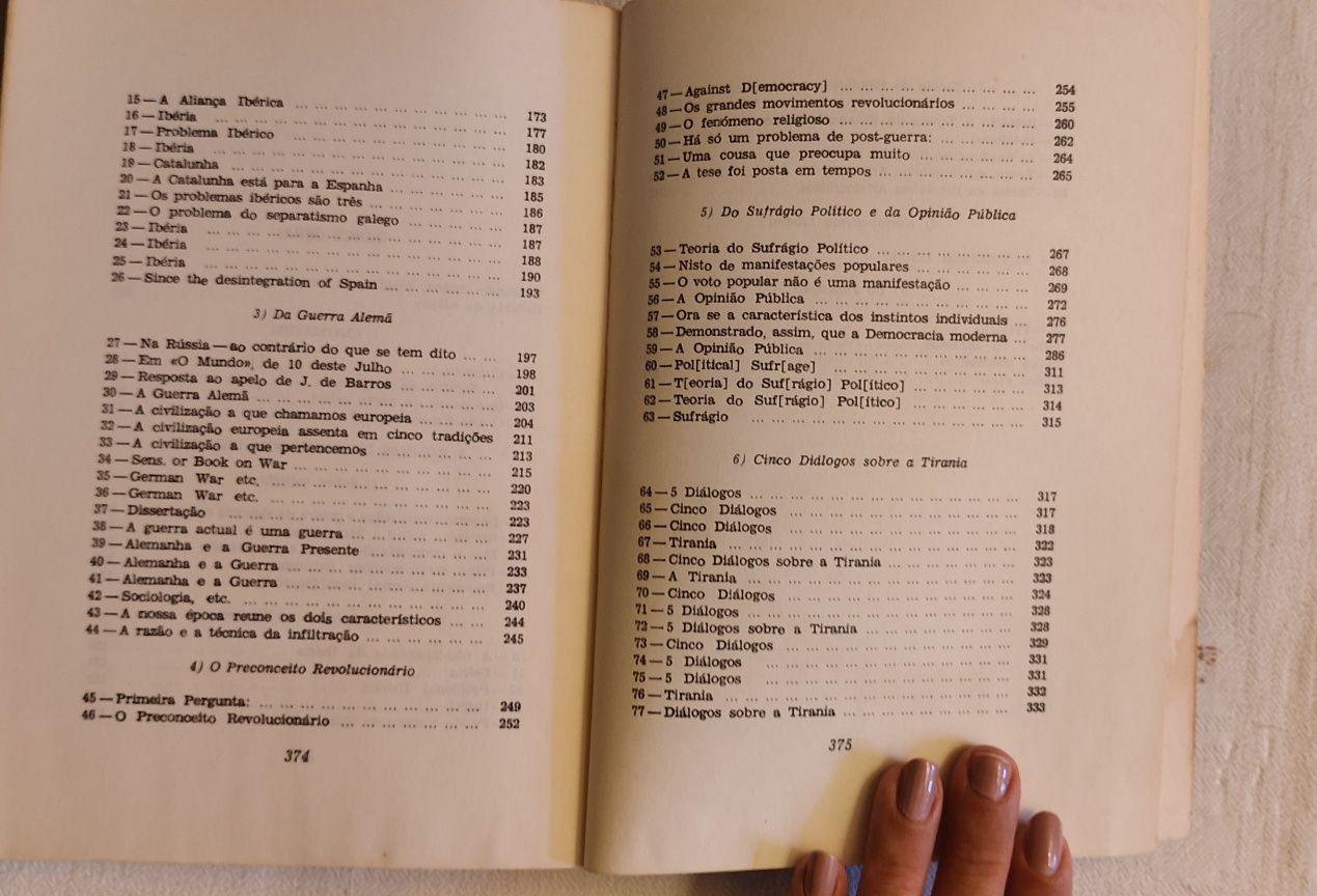 Ultimatum e páginas de sociologia política, Fernando Pessoa