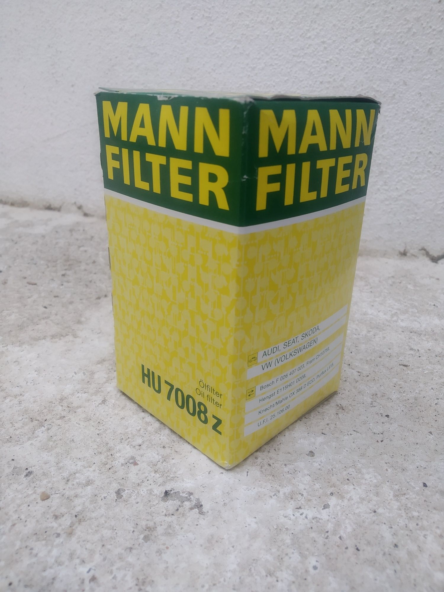 Filtro de óleo e Filtro combustível Man Filter