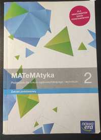 Matematyka 2 nowa era zakres podstawowy 
podręcznik dla liceum ogólnok