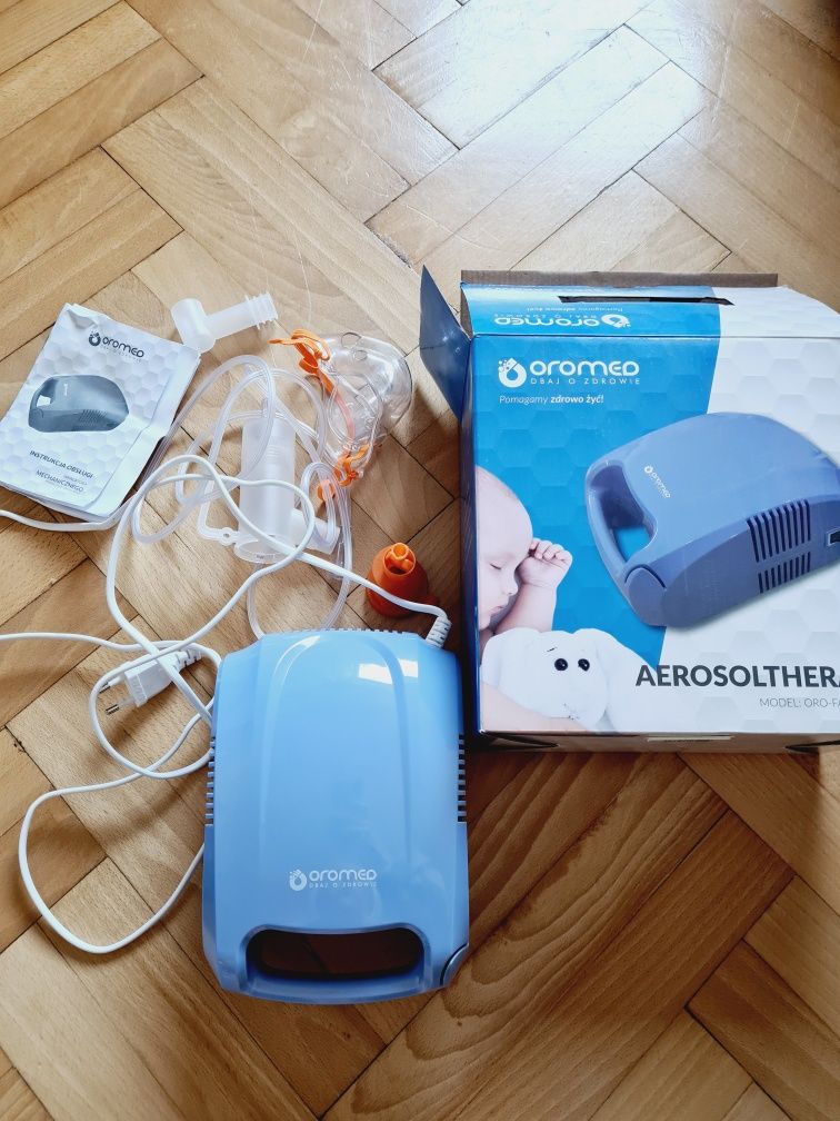 Inhalator niebieski oromed