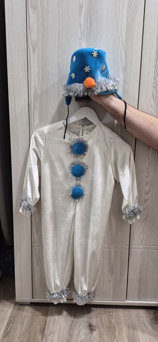 Костюм сніговика 3-5 років