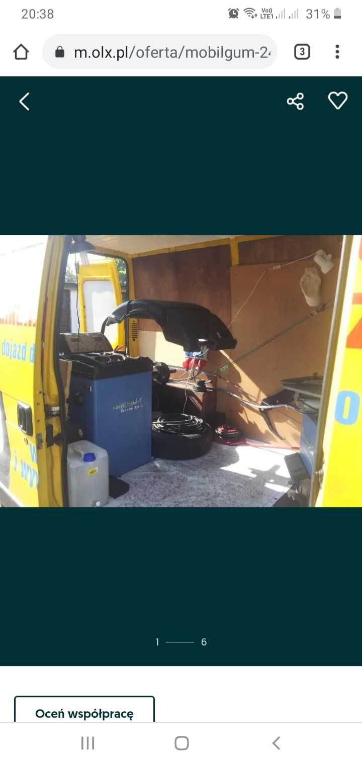 Mobilna wulkanizacja Wroclaw 24h mobilny serwis opon z dojazdem