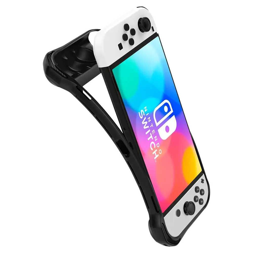 Чехол Spigen Rugged Armor для Nintendo Switch OLED Black