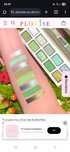 Paleta cieni Plouise You Give Me Butterflies, glam shop w zielone