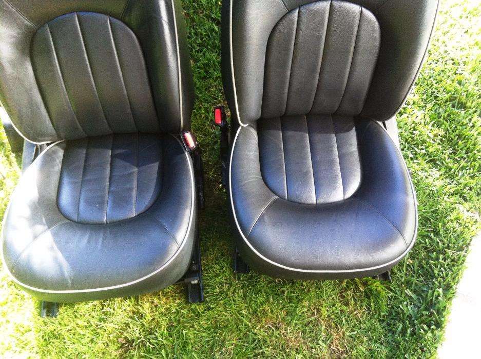 Rover 75 - bancos pele pretos manuais & Elétricos carro & Carrinha