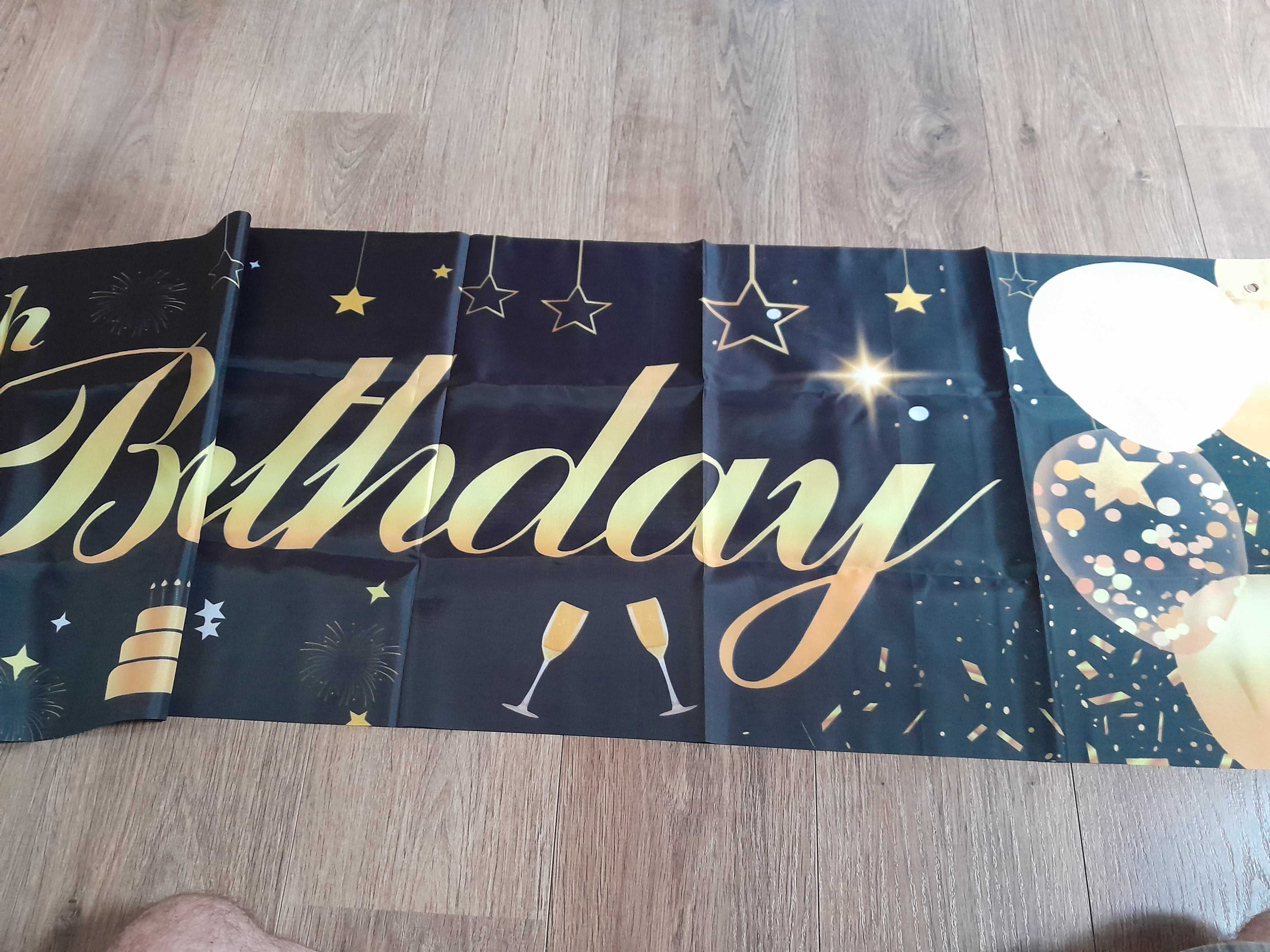 Duży baner urodzinowy dekoracja na 30 urodziny nowy outlet