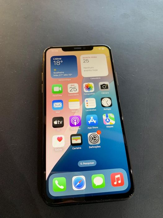 Iphone 11 pro max 256GB, cinzento sideral