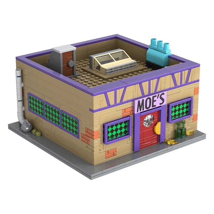 Blocos de Construção compatíveis Lego: Moe's Tavern Blocks Brick NOVO!