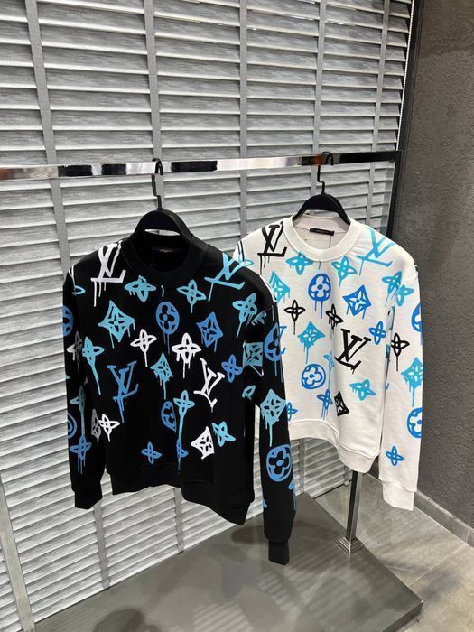 Кофта Louis Vuitton свитшот реглан батник мужской