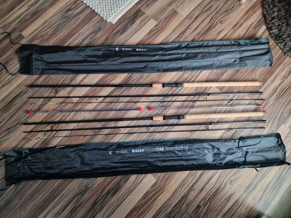 2x wędka Mikado MFT Method feeder 350cm cw 90g | STAN IDEALNY