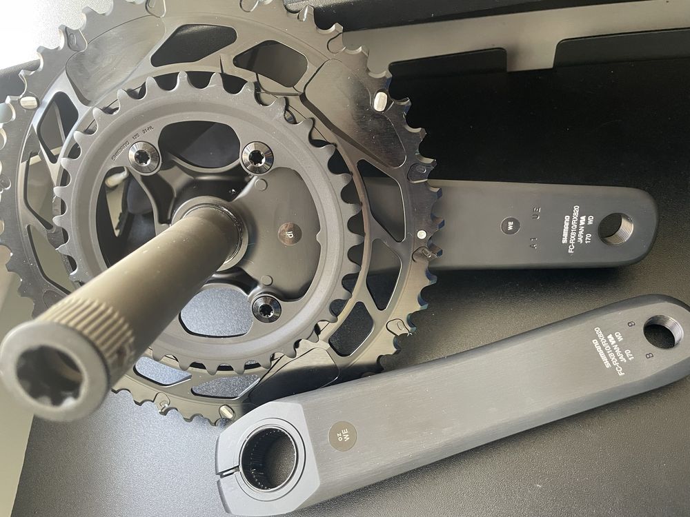 Шатуни Shimano FC-RX820 GRX (2-12), 170мм, 48/31 з кареткою