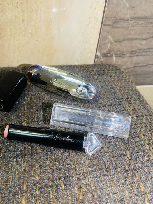 Набір косметики комплект помад бюті бокс 5 штук guerlain діор армані