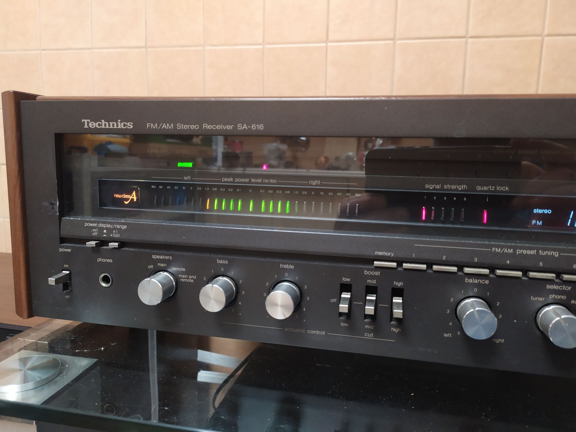 Technics SA 616 made in Japan