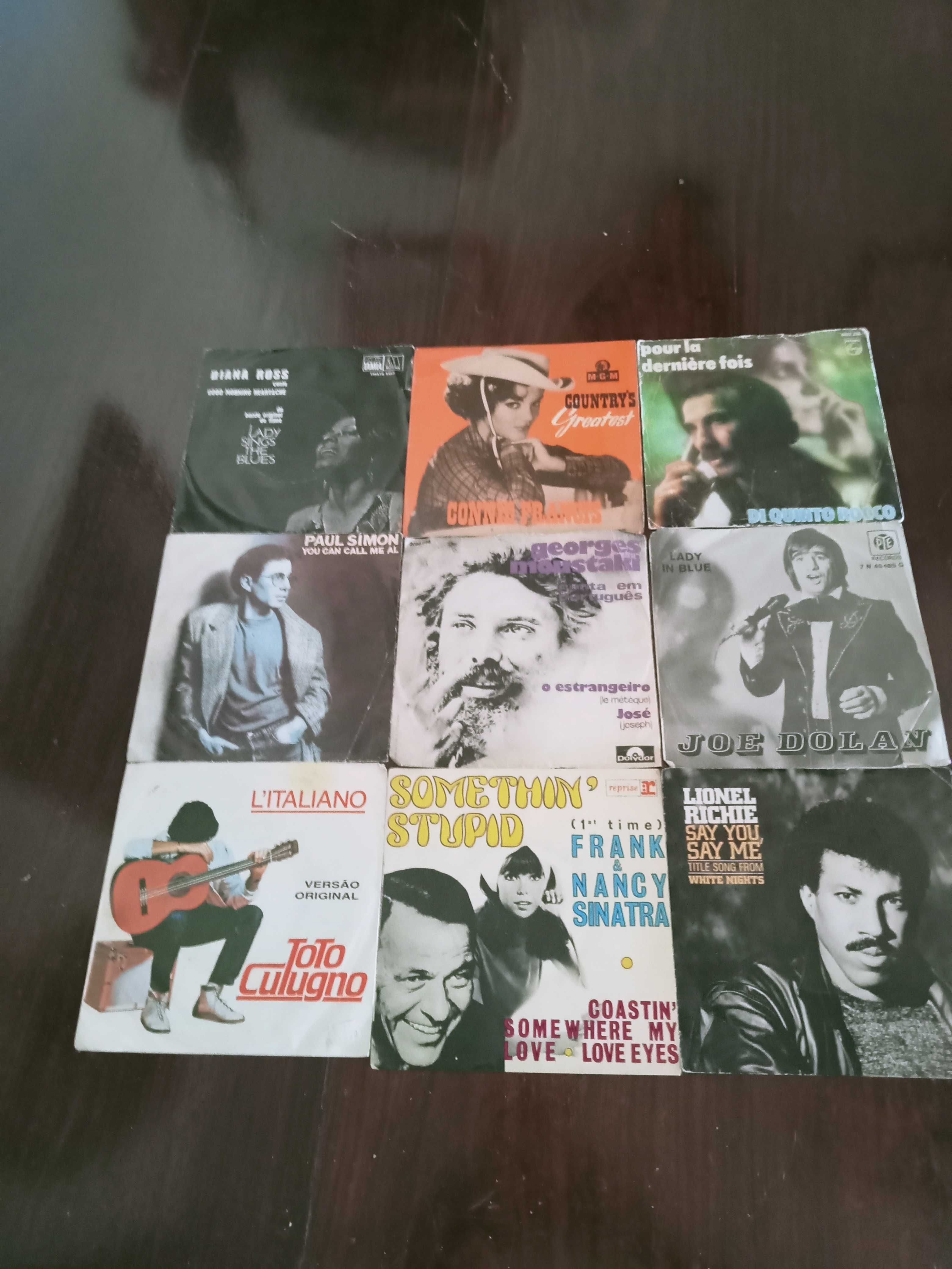 75 Singles em bom estado sem riscos Capas como novas,