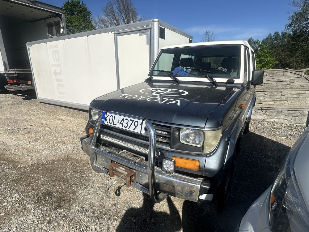 Toyota land cruiser lj73  turbo hard top wyciagaraka