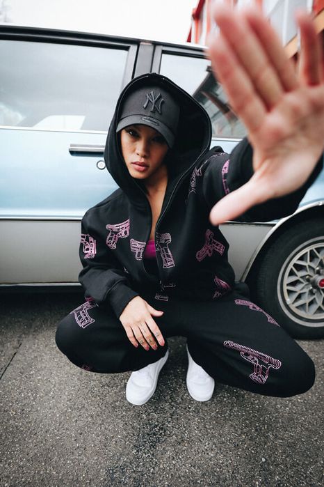 Толстовка кофта BAE з пістолетами і капюшоном