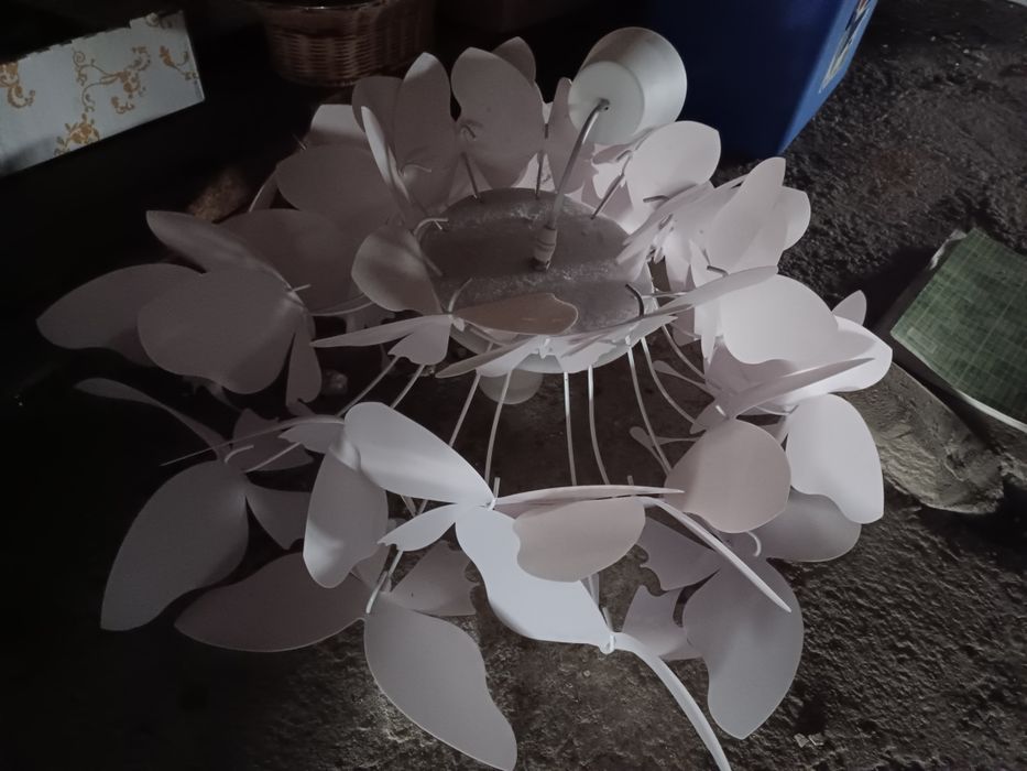 Lampa sufitowa różowe motylki