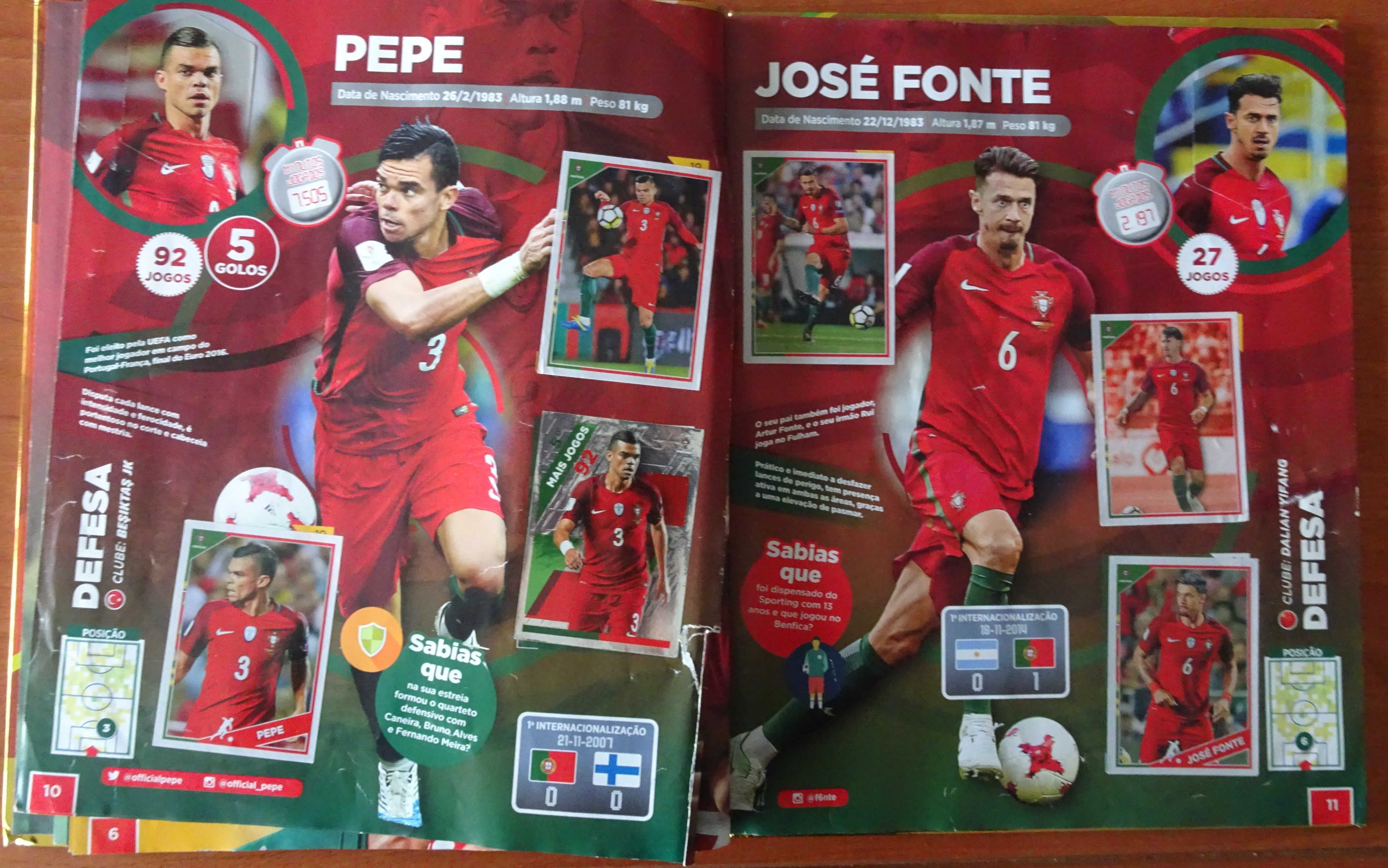 Caderneta Fome de Vencer 2018 da Panini (Edição de Luxo)