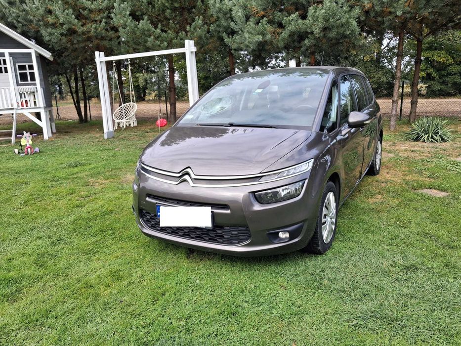 Citroen C4 Grand Picasso 2016rok 1.2benz Salon Polska Uszkodzony 7os.