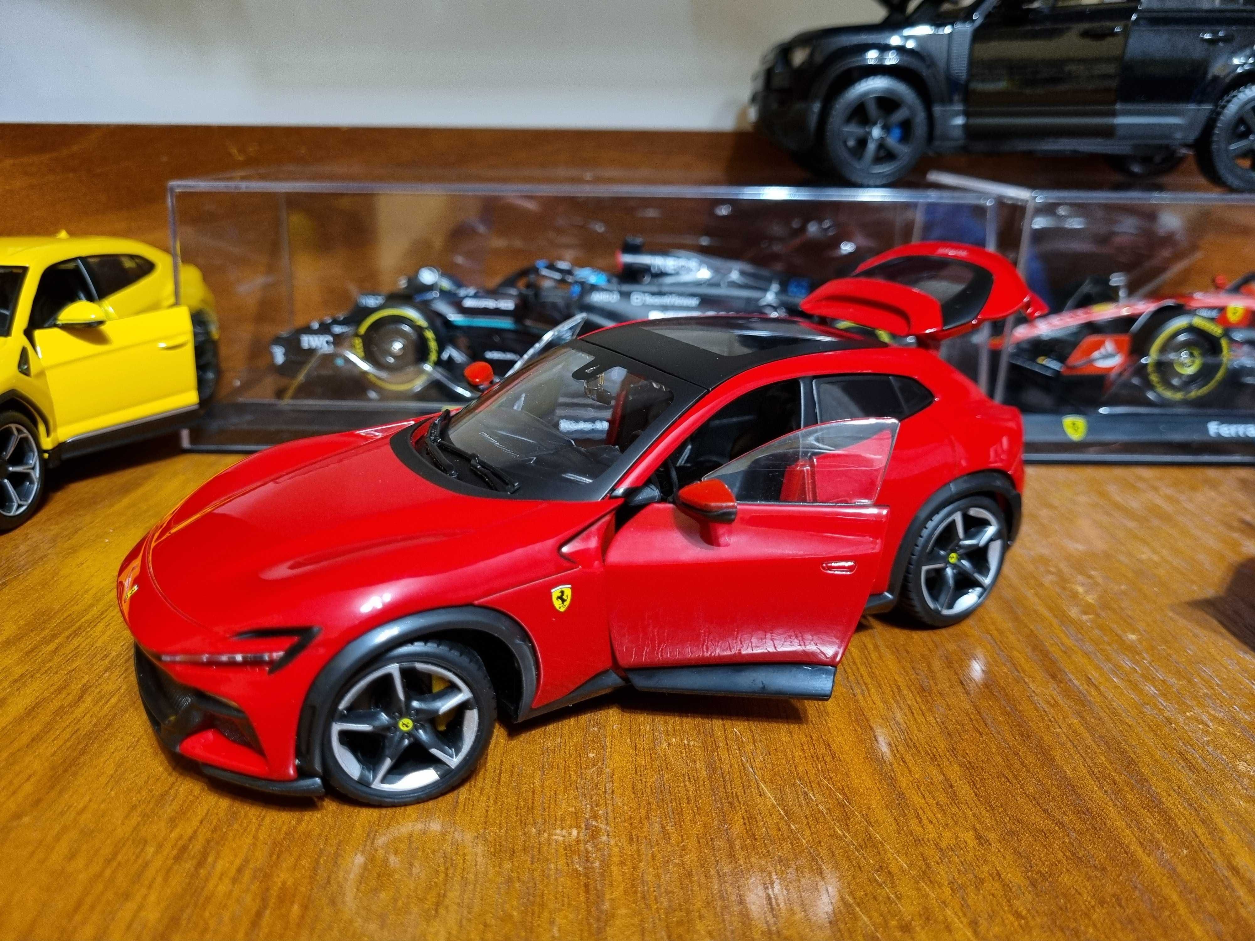 Модель автомобіля Bburago 1:24 Ferrari Purosangue 2024