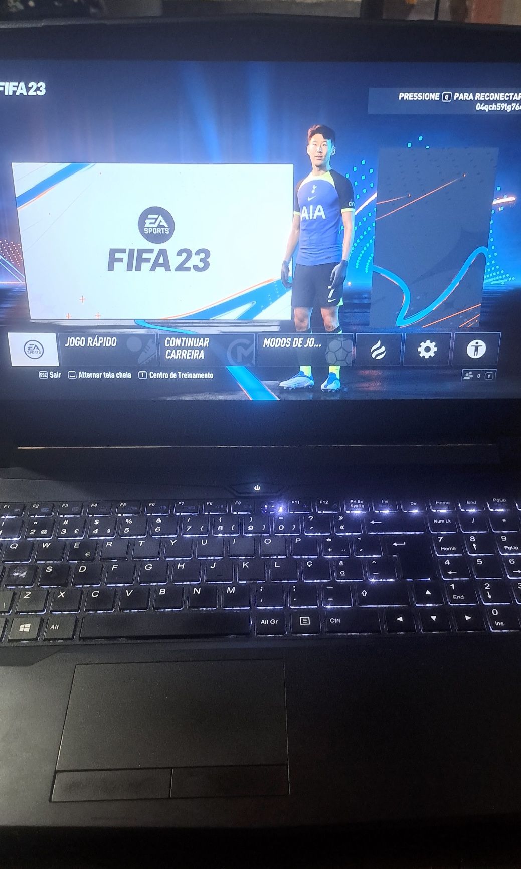 Laptop para jogos Clevo N850 Gaming