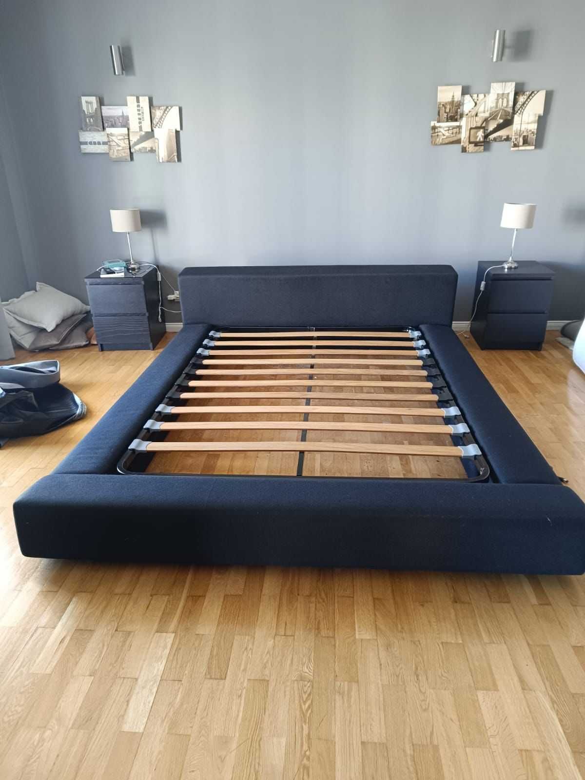 Cama de Casal estrado e colçhao