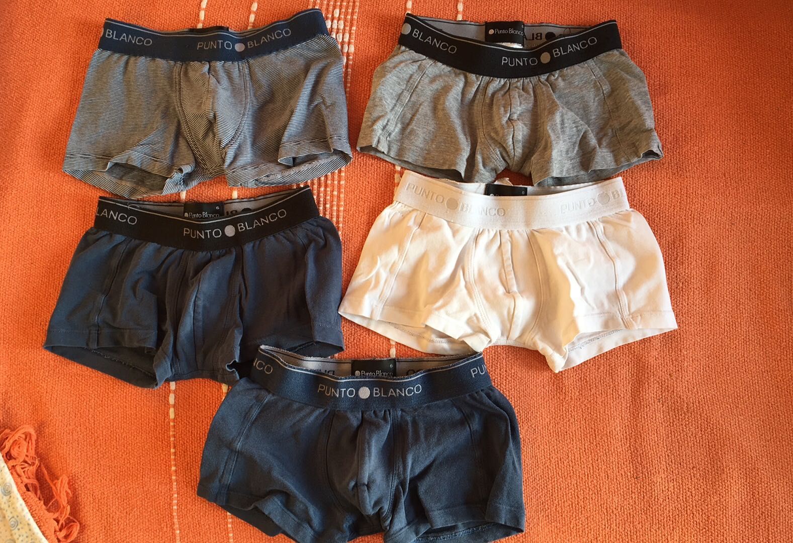Cuecas boxers menino Punto Blanco