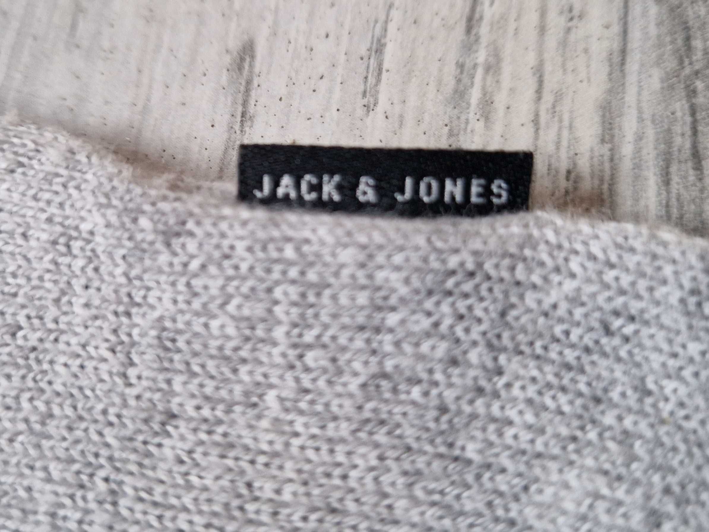 Męski sweter Golf Jack&jones roz M śliczny szary j Nowy