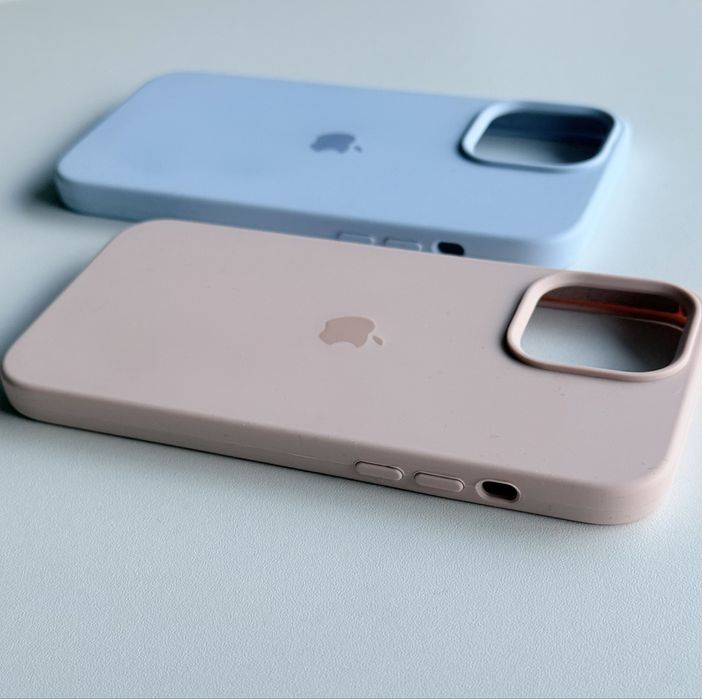  2x Etui do Apple iPhone 13 PRO MAX Błękitny Pudrowy róż ideał GRATIS