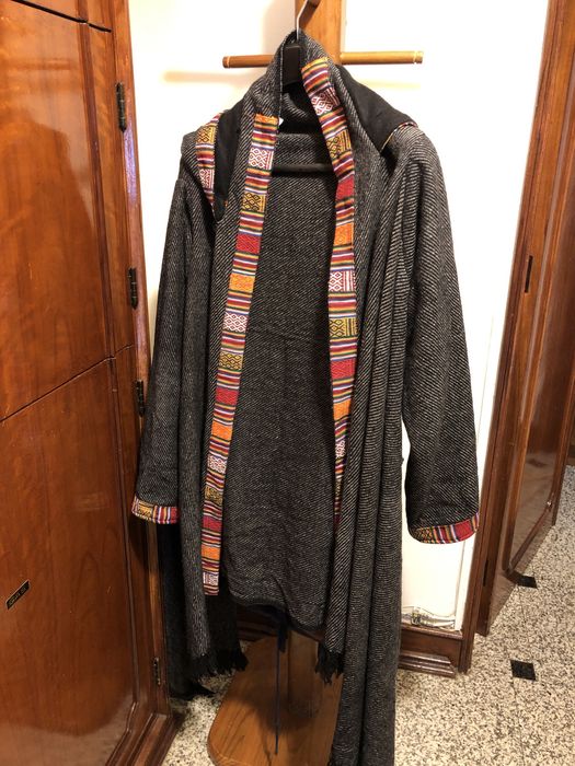Capa de lã para senhora
