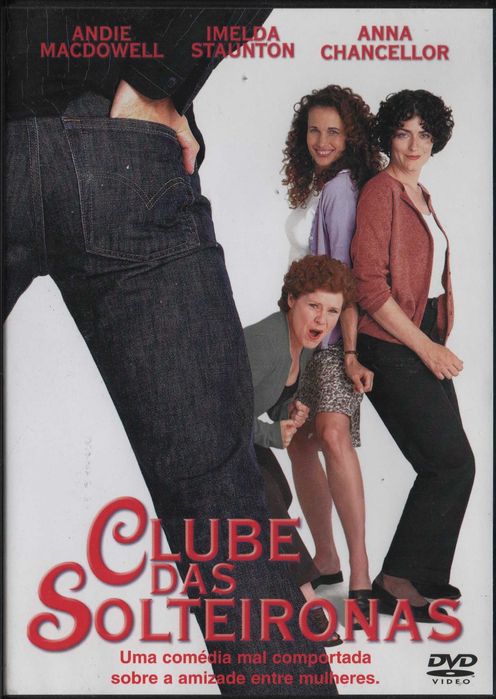 Dvd Clube das Solteironas - comédia - Andie MacDowell