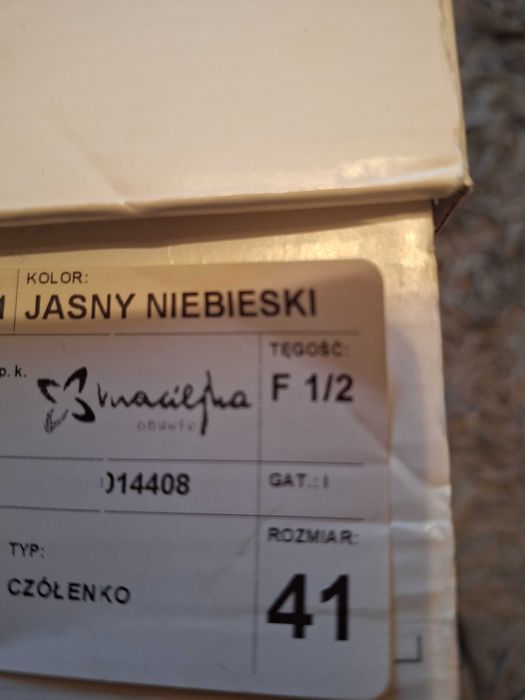 Czolenka ze skory Maciejka