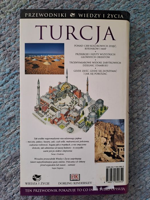 Przewodnik "Turcja" wydawnictwa Wiedza I Życie