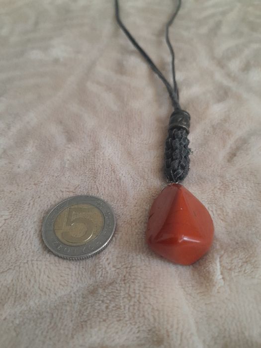 Naszyjnik z naturalnym kamieniem