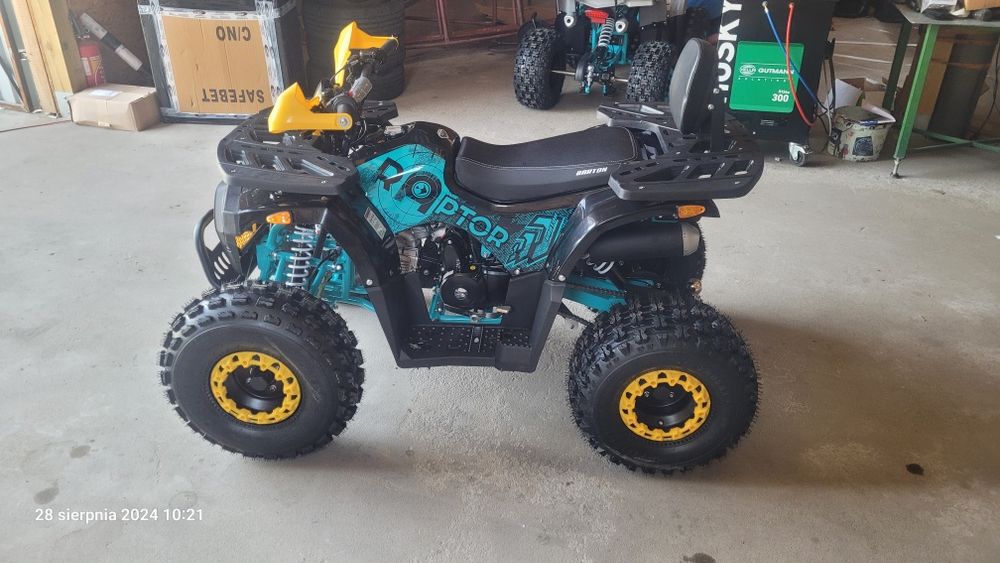 Nowy barton raptor quad atv 125cc  gwarancja Transport