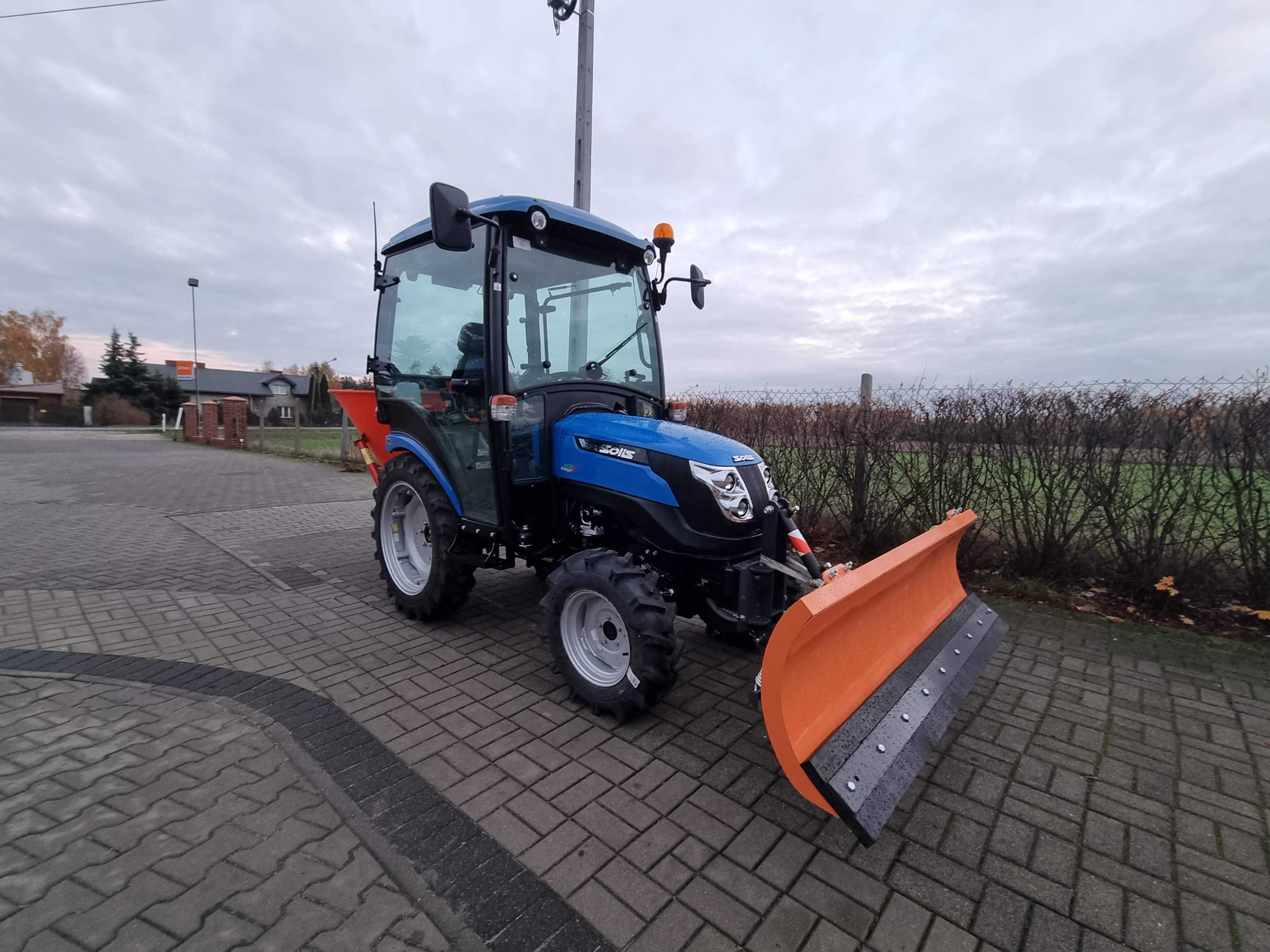 Traktor Solis 26 zestaw do utrzymania zimowego Mitsubishi z rewersem