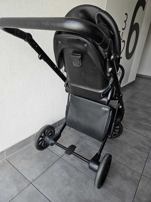 Anex E-type wózek 2w1 czarna skay