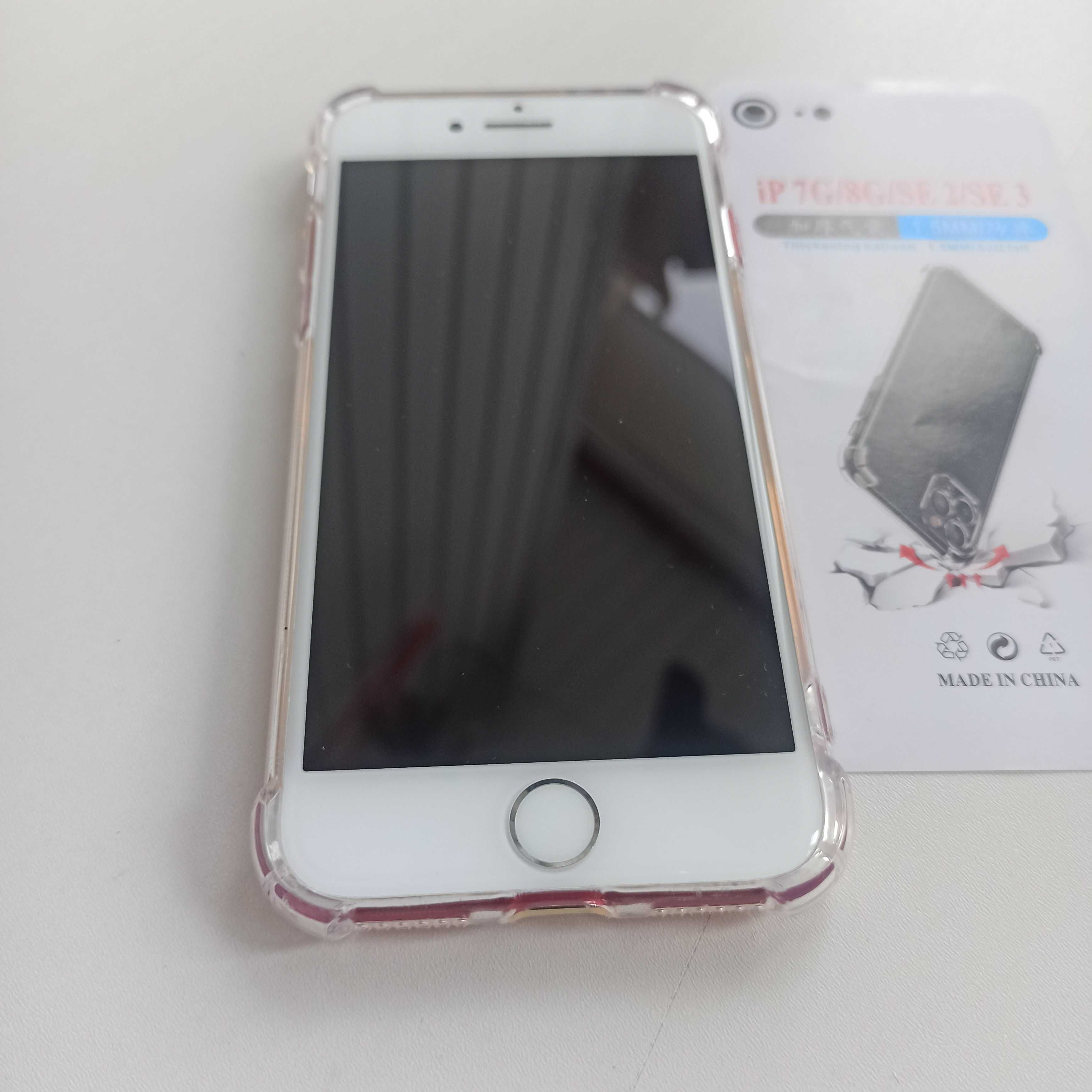 Чехол на iPhone 7, 8, SE 2, SE 3 противоударный прозрачный