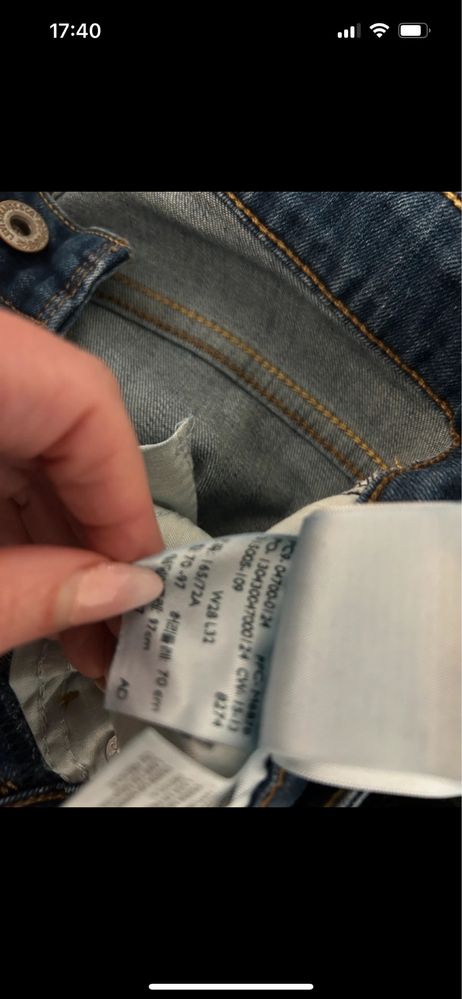 Levis jeansy damskie curved