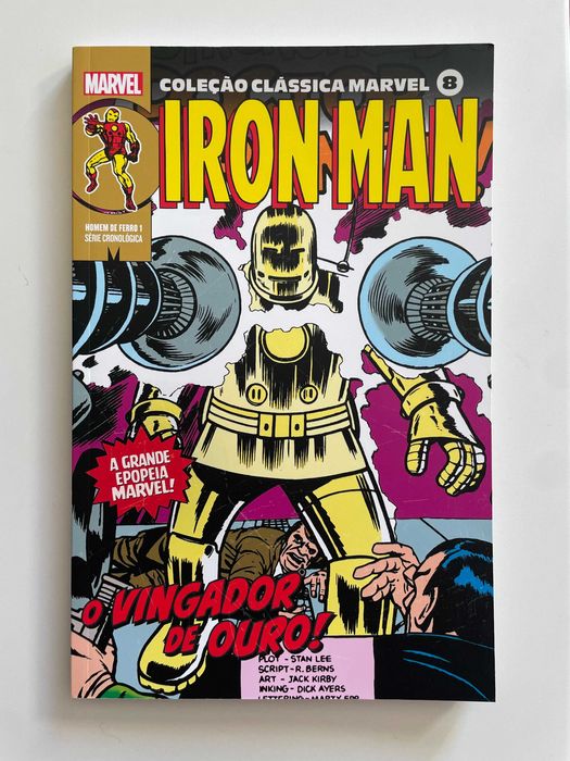 Coleção Clássica Marvel N°8 Iron Man